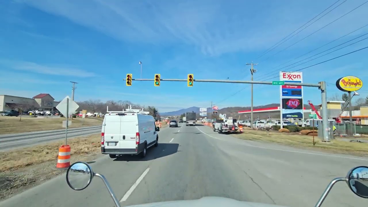 2/19/26, Exploring the Virginia Countryside: A Scenic Trucking Journey from Rocky Mt, VA to Crawford