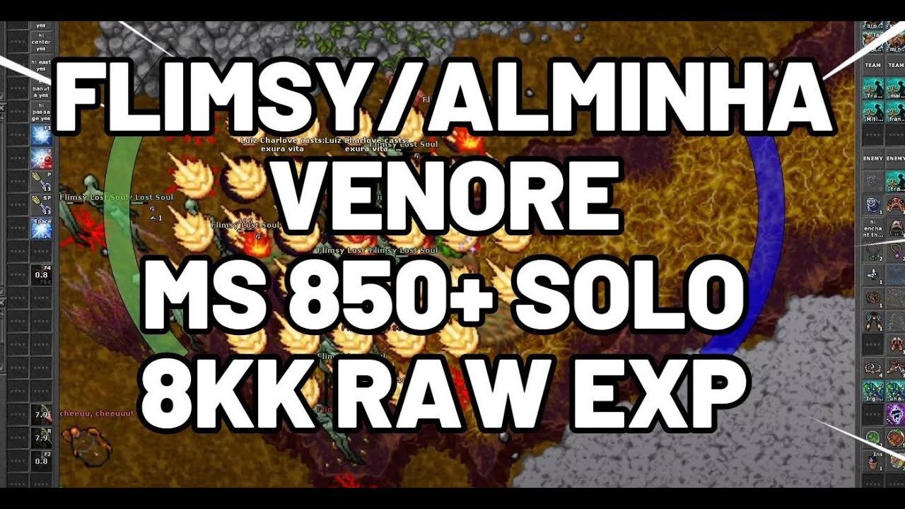 HUNT MS 850+ ALMINHA / FLIMSY VENORE 8KK NA RAW