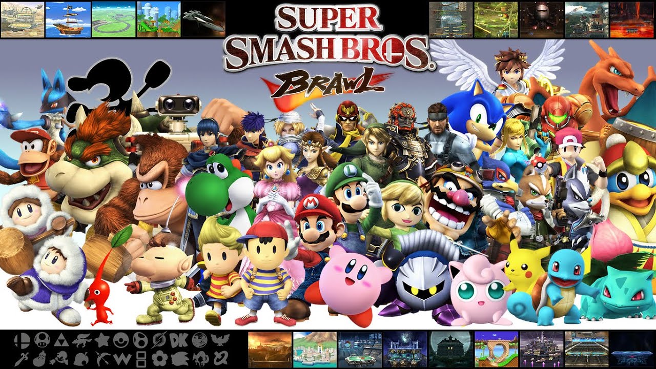 Super Smash Bros Brawl - Todos los Smash finales