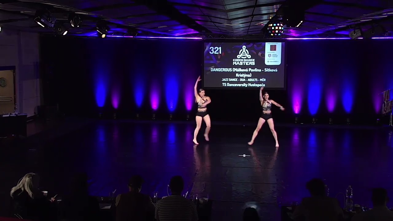 DANCEVERSITY Hustopeče - DANGEROUS (P&aacute;ja + Kristy jazz duo adults)