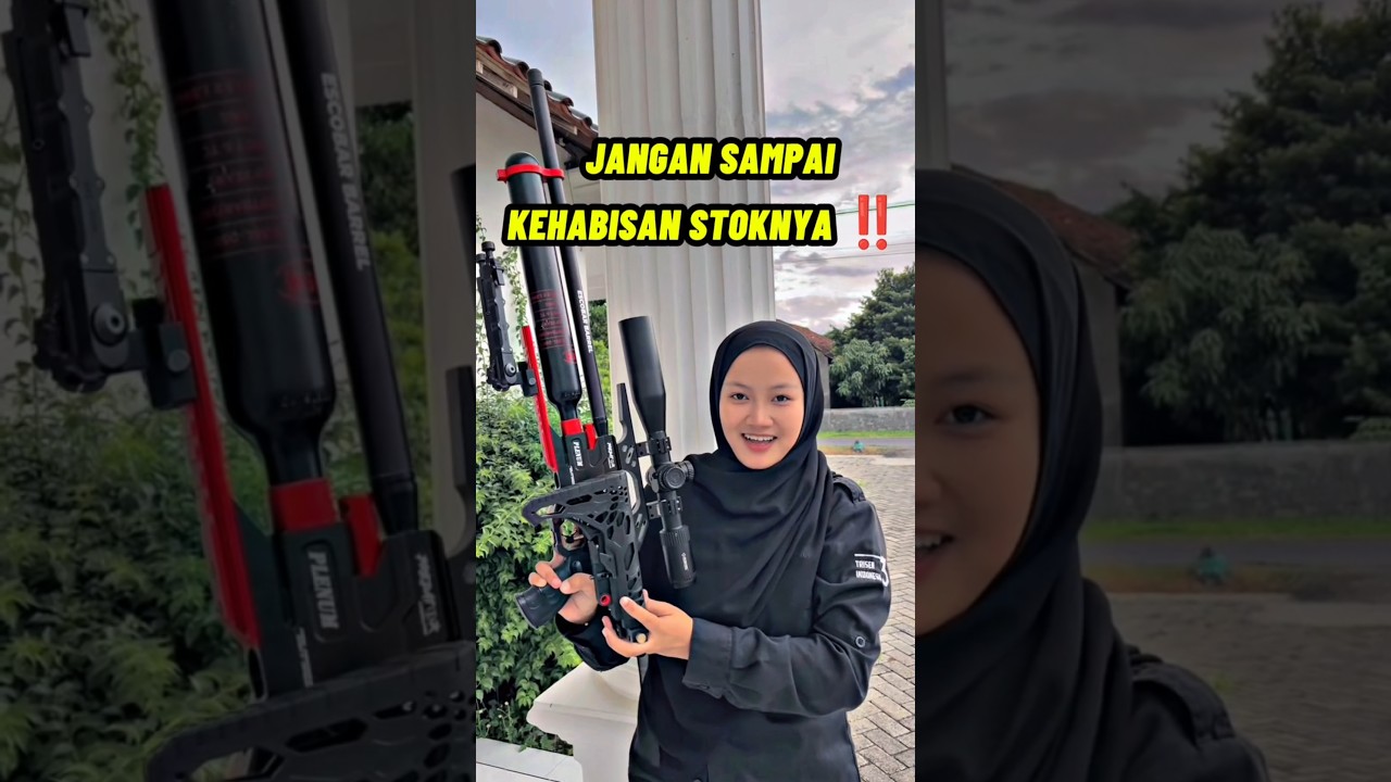 SENAPAN YANG LAGI RAME NIH ‼ PCP PREDATOR ESCOBAR AIR RIFLE 460 CC BODY RAMPING