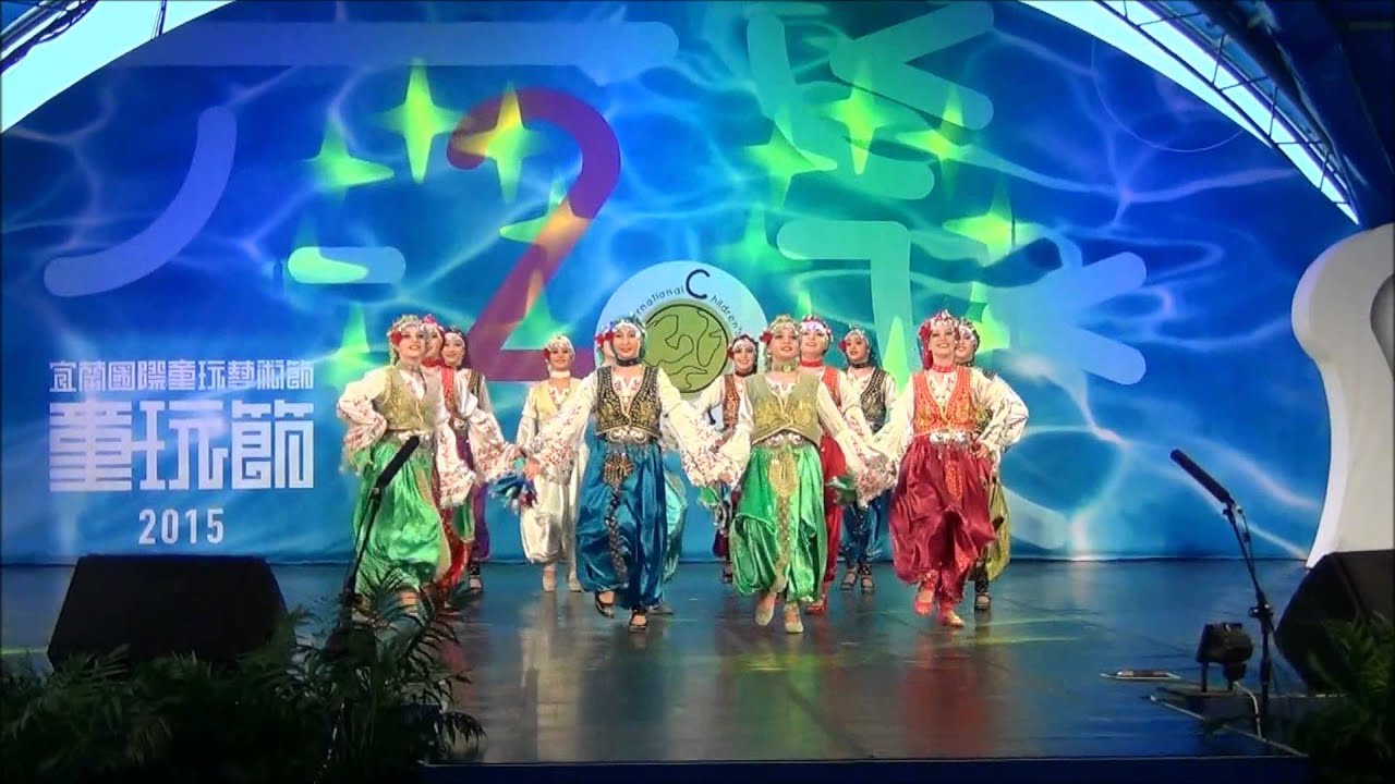 Hacettepe Universitesi Cocuk ve Genclik Halk Danslari Toplulugu Tayvan 2015 -Silivri