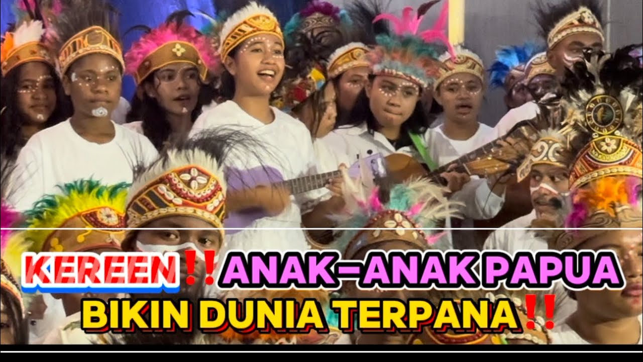 Kereen‼️ 230 Anak Remaja Kristiani Papua Bikin Para Tamu Internasional Terpana‼️