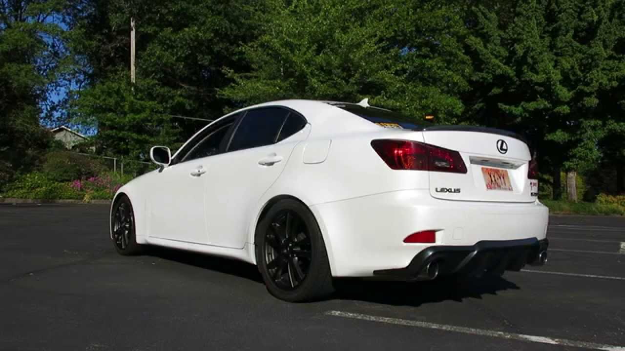 2008 Lexus IS250 Injen air intake and Invidia midpipe and exhausts