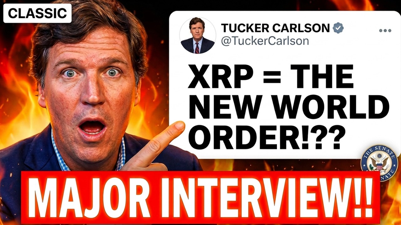 ВАЖНОЕ ИНТЕРВЬЮ ПРО XRP!!! XRP = НОВЫЙ МИРОВОЙ ПОРЯДОК??! (Такер Карлсон)