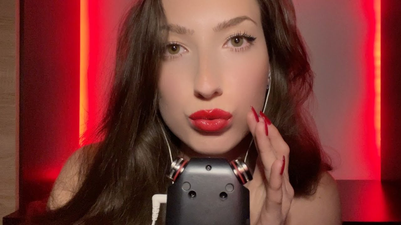 ASMR Clicky & Slow Mouth Sounds with Tascam