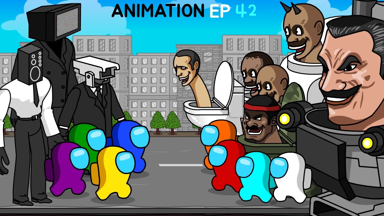 어몽어스 VS Toilet  ANIMATION 42