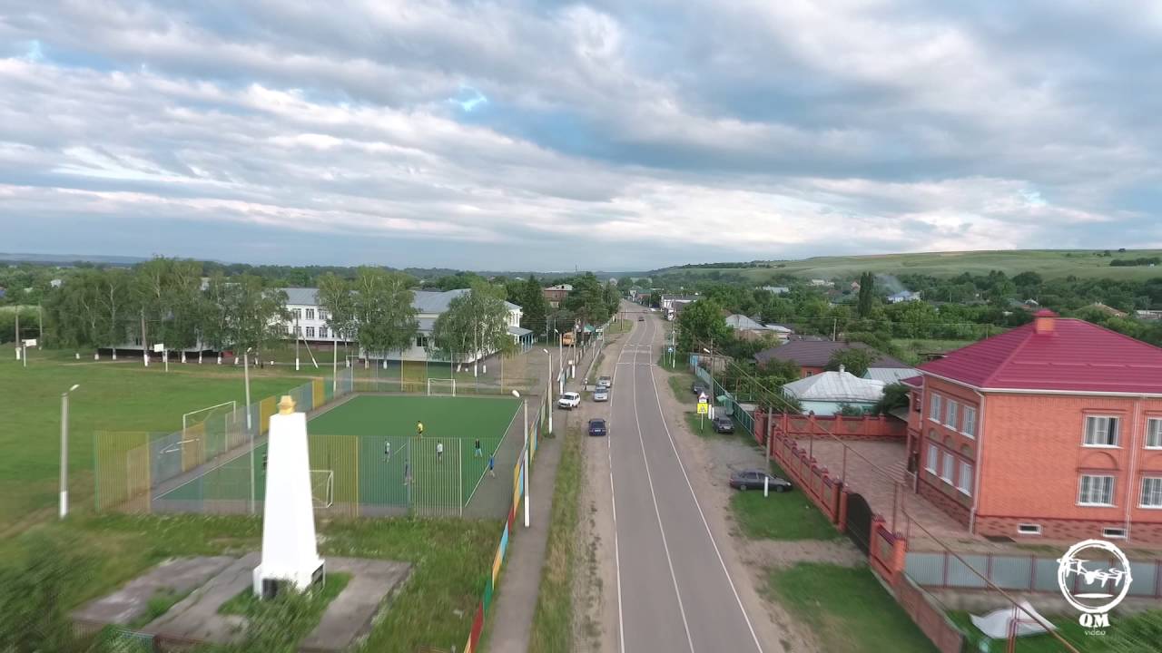 Адыгея. Аул Ходзь. Съемка с квадрокоптера. Ролик № 1