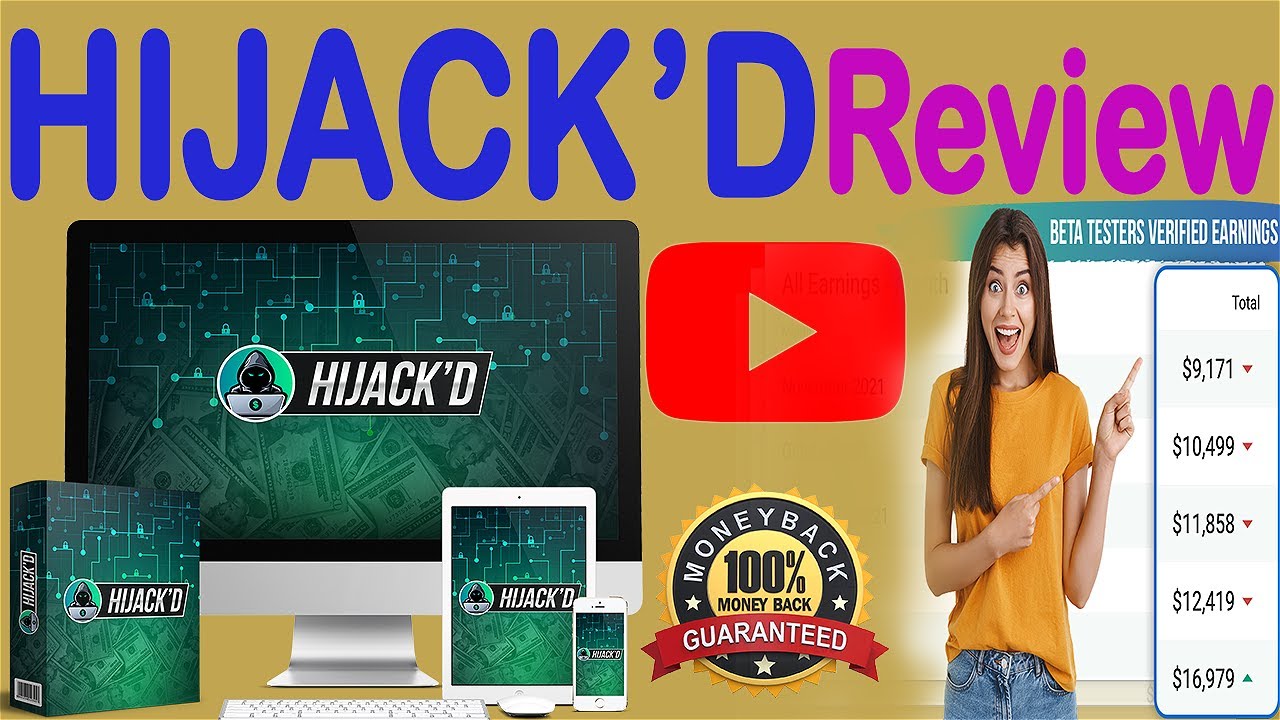 HIJACK'D Review - ✅ One-time bonuses✅ Start making $997 every day by Copying & Pasting