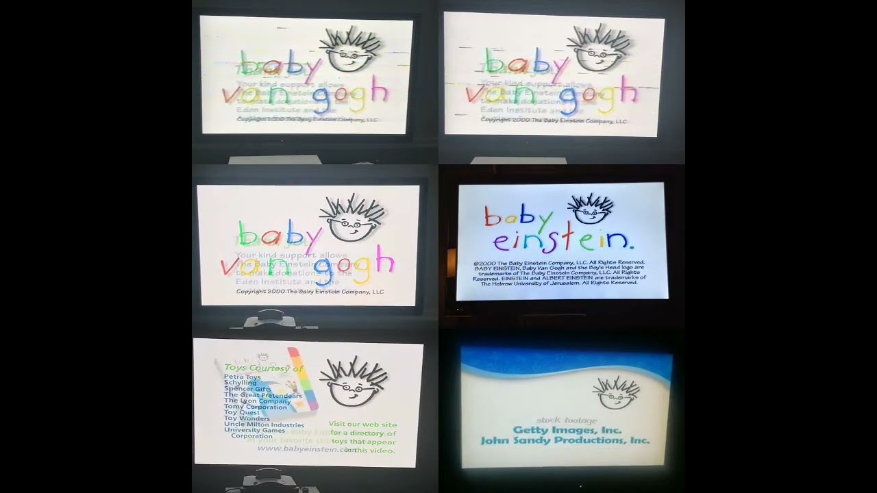 Baby Van Gogh End Credits Comparison