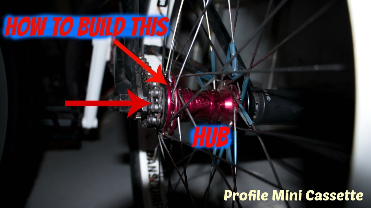 How to Build a Profile Racing Cassette hub (Home Style)