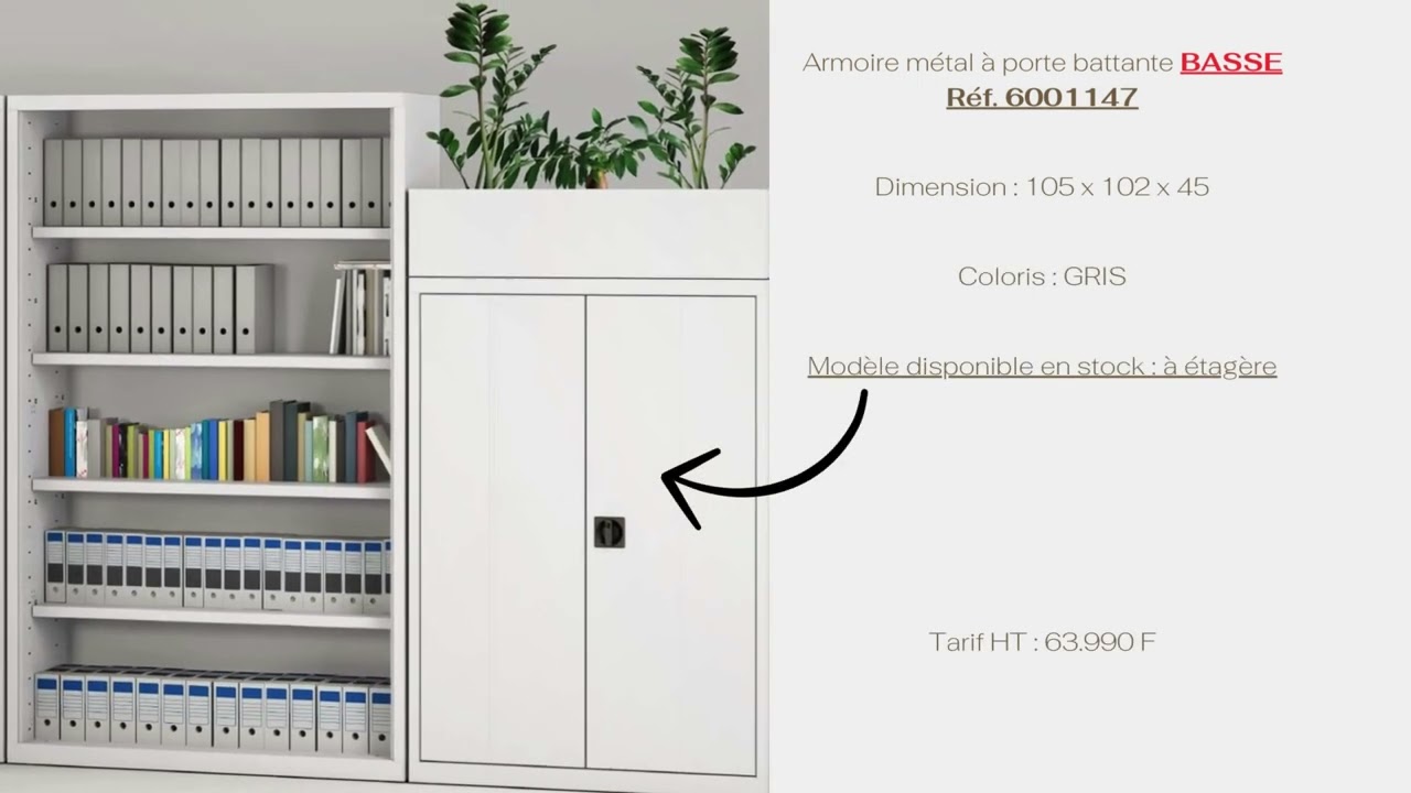 PROMOTIONS ARMOIRE PORTE BATTANTE