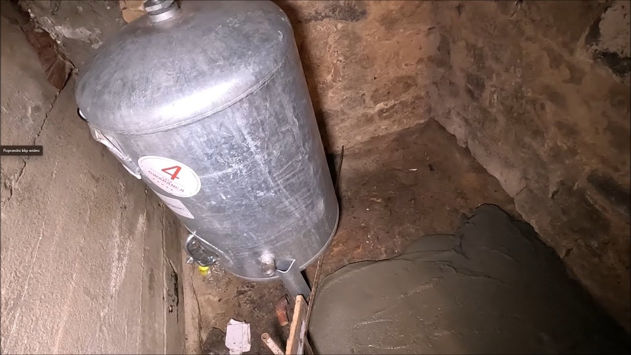 Wymiana 50-letniego Hydroforu/ Robię Wylewkę w Piwnicy na Nowego