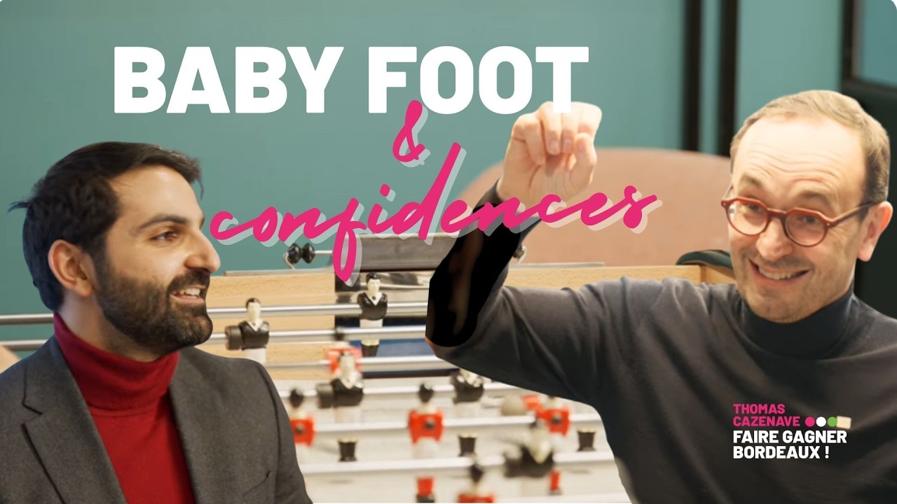 Baby-foot & Confidences : Thomas Cazenave face à Jad Zahab