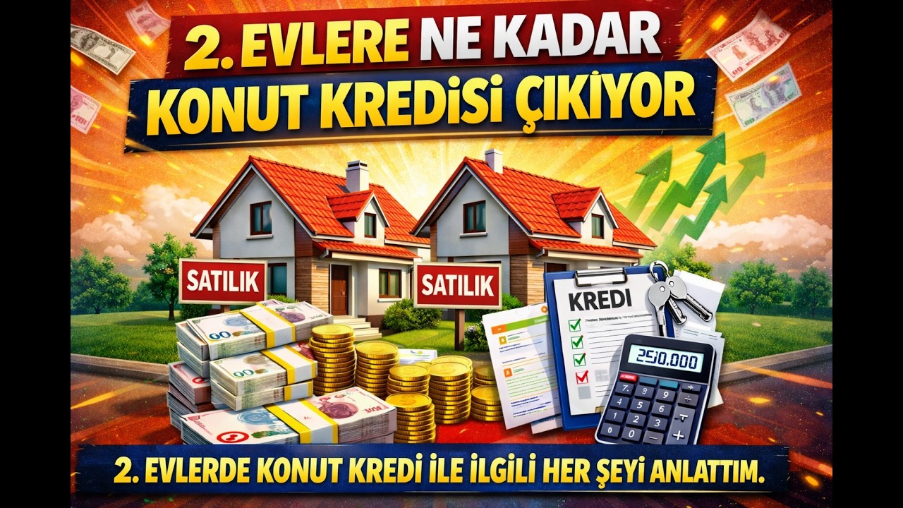 2. Evler İçin Ne Kadar Kredi Çekilebilir ? 2. Evlerde BSMV durumu ve Hisse Durumu Nedir?