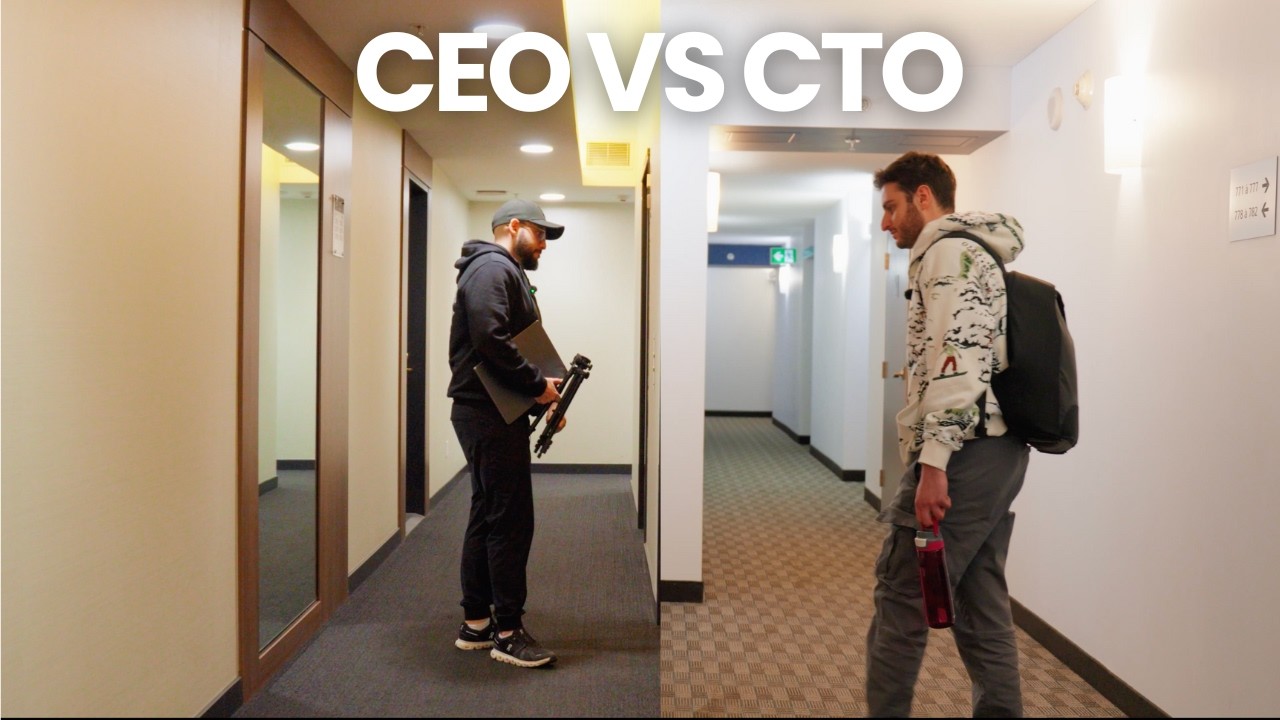 CEO vs CTO | A Day in the Life at Our Tech Startup