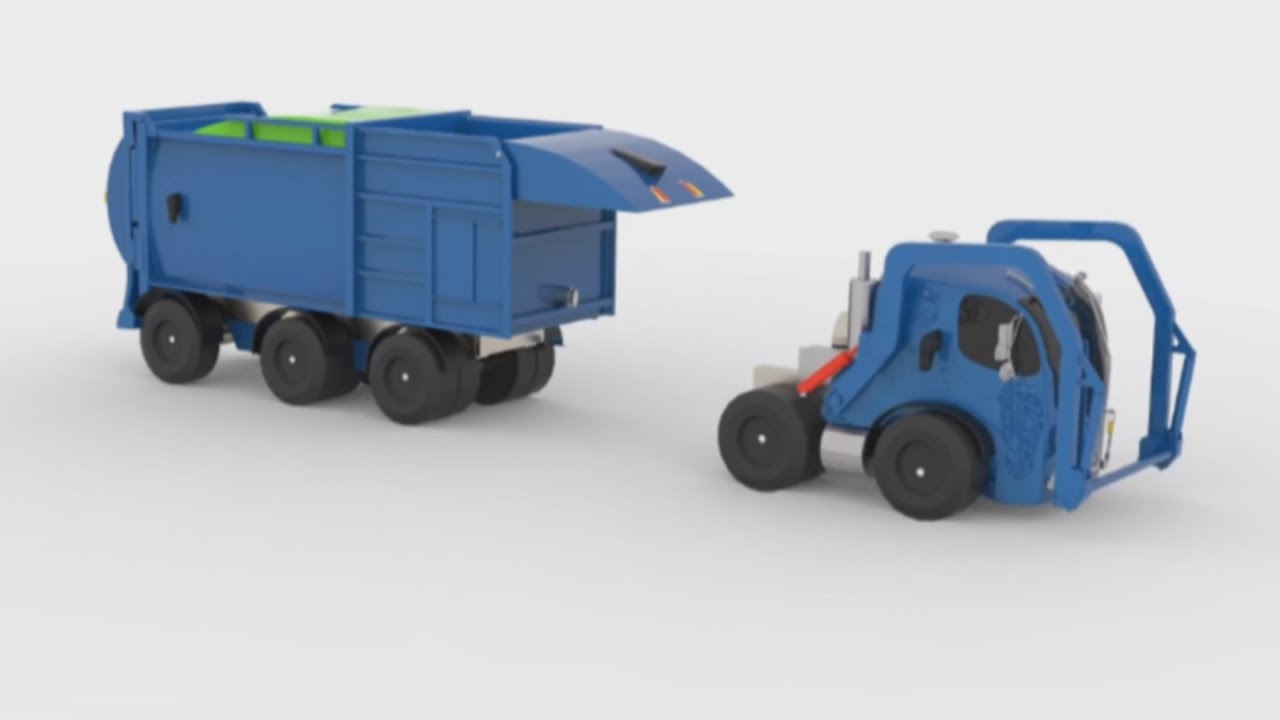 ASU students are developing garbage truck of the future