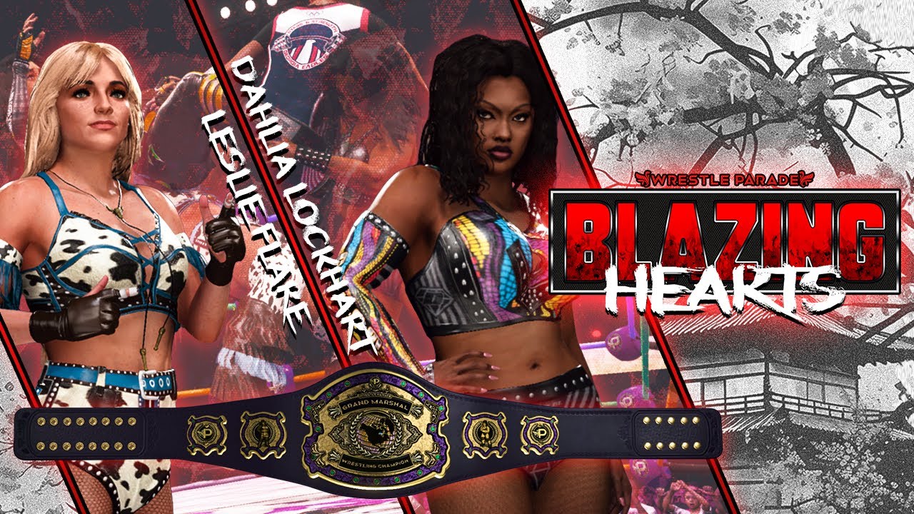 Blazing Hearts: Grand Marshal: Leslie Flare vs Dahlia Lockhart (c)