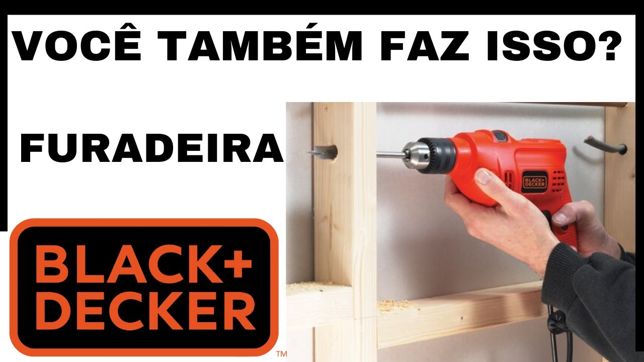 FURADEIRA COM FOLGA NO MANDRIL - COMO RESOLVER?