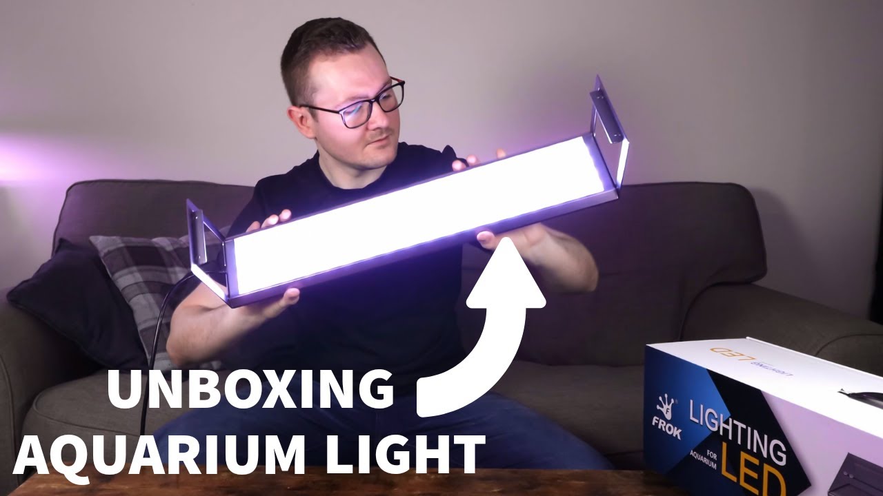 NEW Aquarium Light UNBOXING - Frok T1 RGB