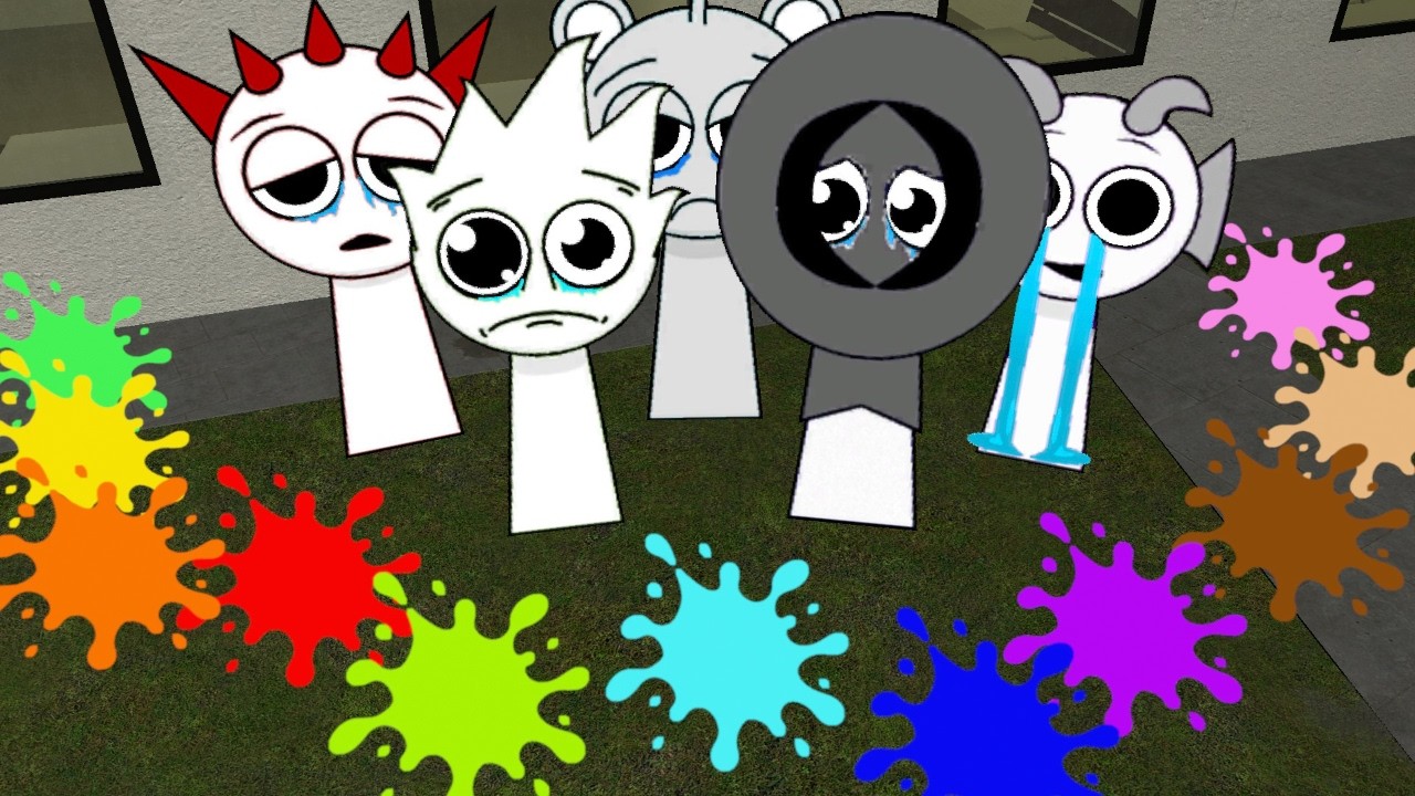 Sprunki Lost Their Colors - I Must Bring Their Colors Back!