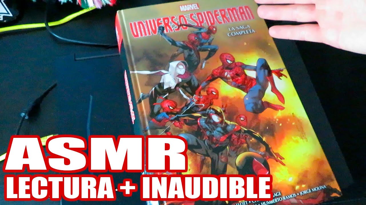 ASMR | Lectura Cómic Spiderverso + Inaudible