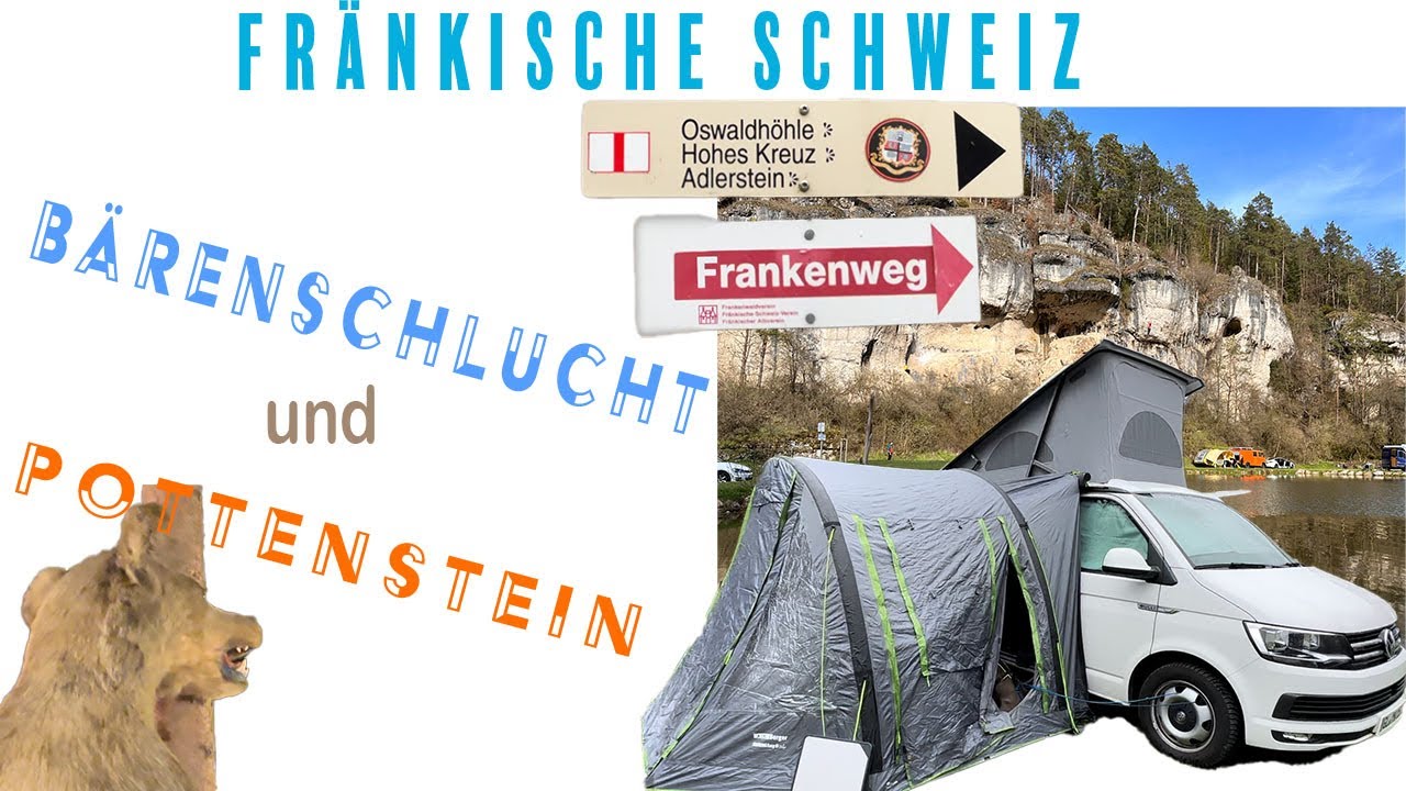 Bärenschlucht / Pottenstein - Perfekter Kurzurlaub für Aktive und Abenteurer 👌