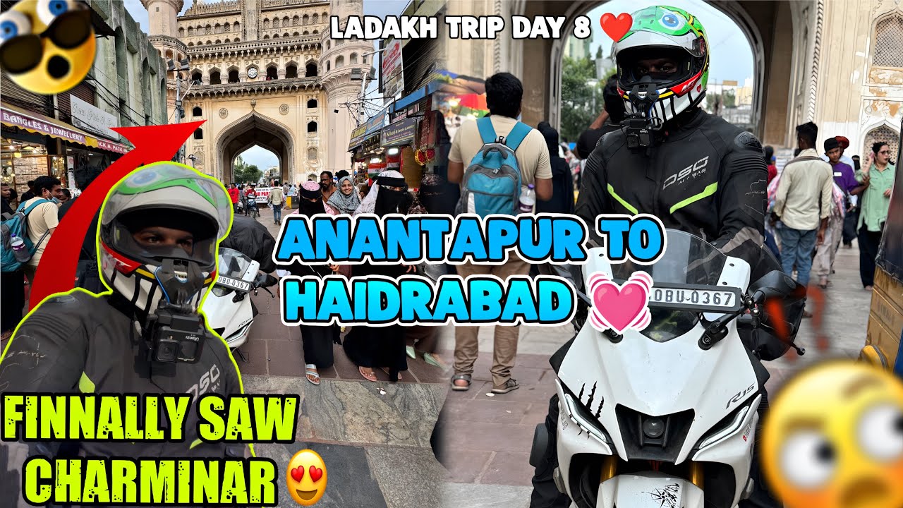 Anantapur To Haidrabad🩷|| Ladakh Trip Day 8😩#ladakh #tamil #vlog