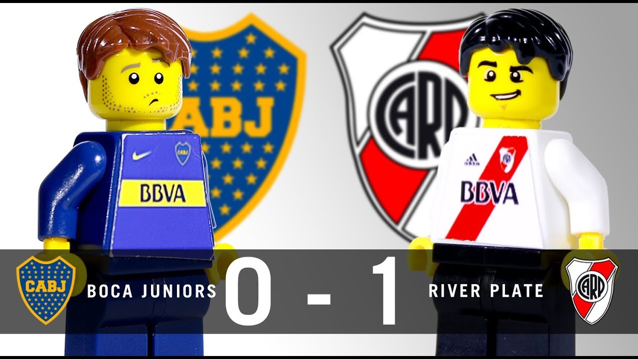 LEGO Boca Juniors 0 - 1 River Plate SUPERCLÁSICO 2017 / 2018