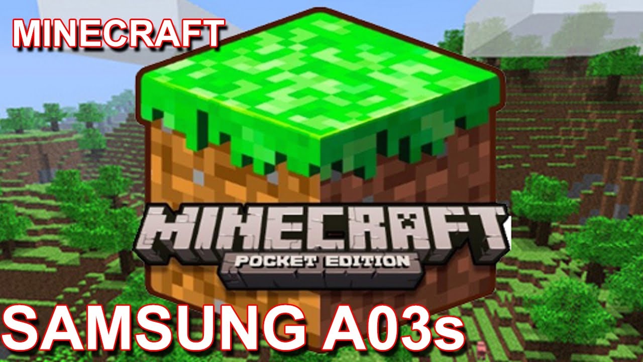 SAMSUNG GALAXY A03S - MINECRAFT - GAMEPLAY ANDROID
