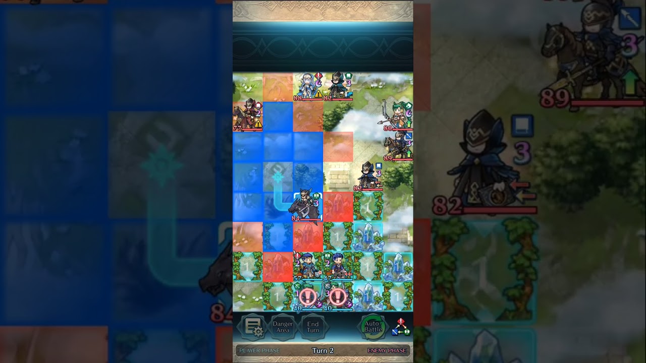 Fire Emblem Heroes Hero Battle Corrin & Lyn (Abyssal, Blazing Units)