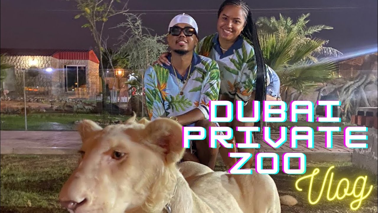 VLOG|| DUBAI Albuqaish private zoo trip😍 #2