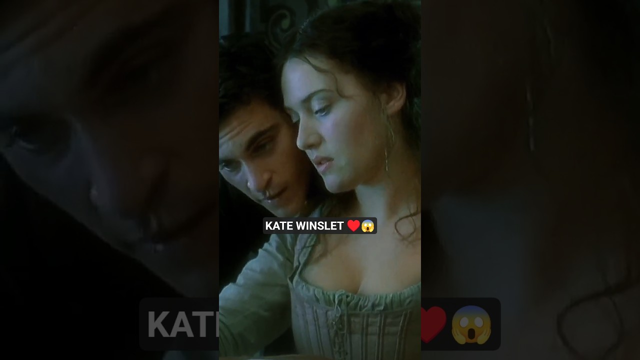 Seductive young KATE WINSLET #katewinslet  #oldmovies #quills #hollywoodlegends