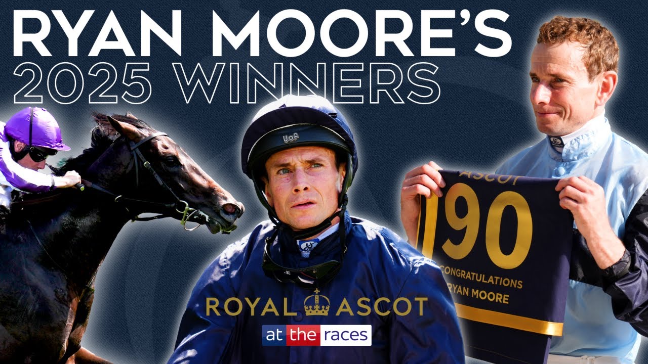 ROYAL ASCOT 2025 | ALL RYAN MOORE WINNERS