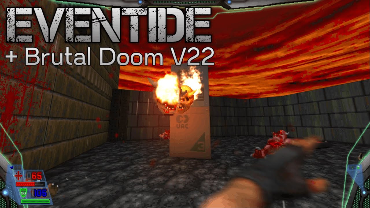 [no commentary] Doom 2 | Eventide vs Brutal Doom v22