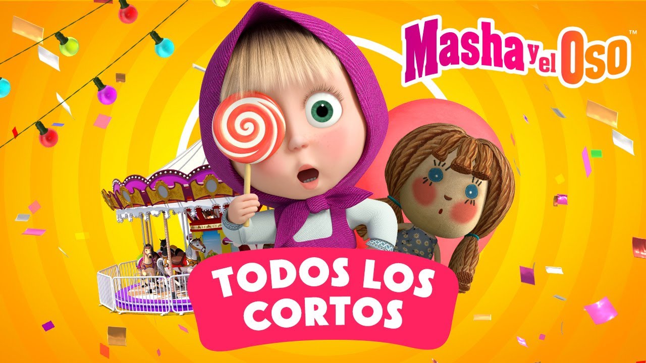 Masha y el Oso ⭐ Todos los cortos ⭐ Capítulos completos 🎬 Dibujos animados