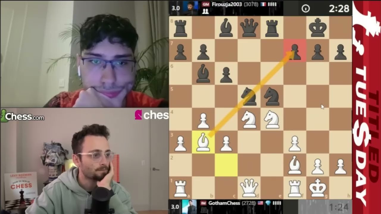 GothamChess Casually Crushes Alireza Firouzja | Titled Tuesday 10.10.2023 |