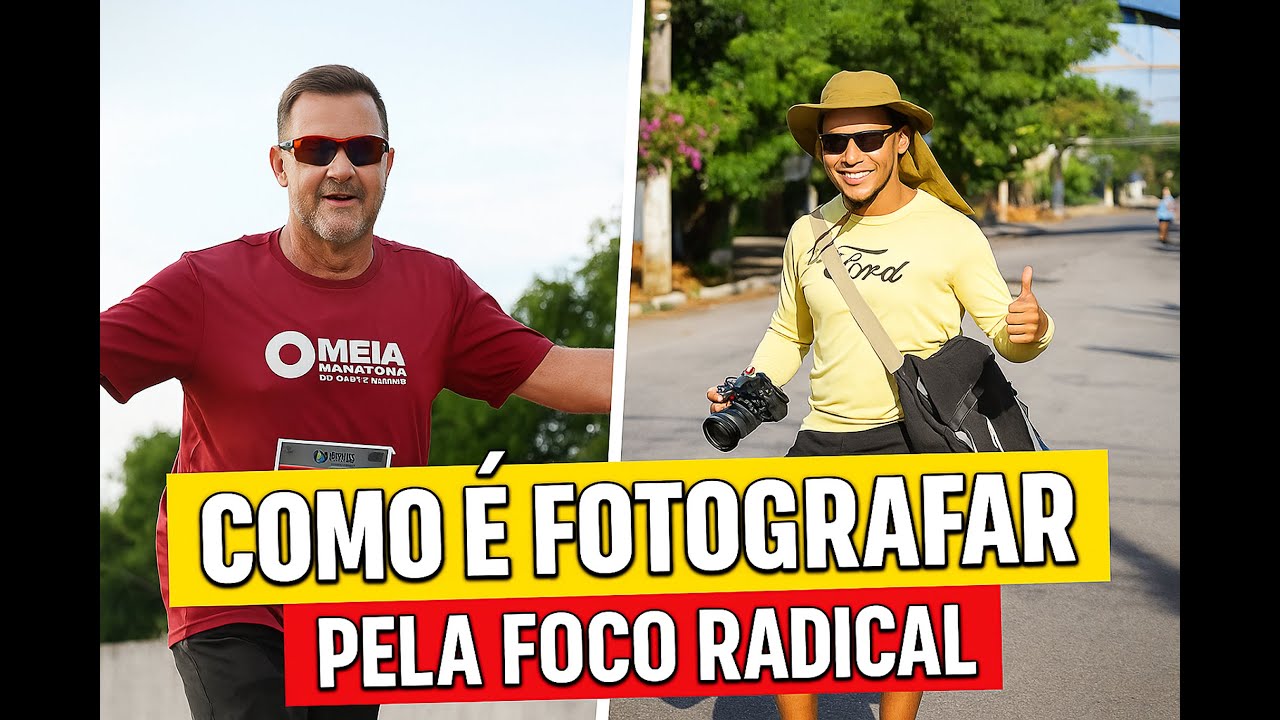 Como é Fotografar com a Foco Radical!