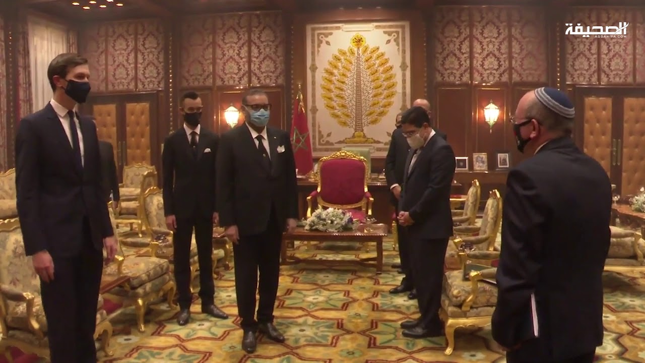 تفاصيل توقيع البلاغ المشترك المغربي الأمريكي الإسرائيلي في القصر الملكي بالرباط