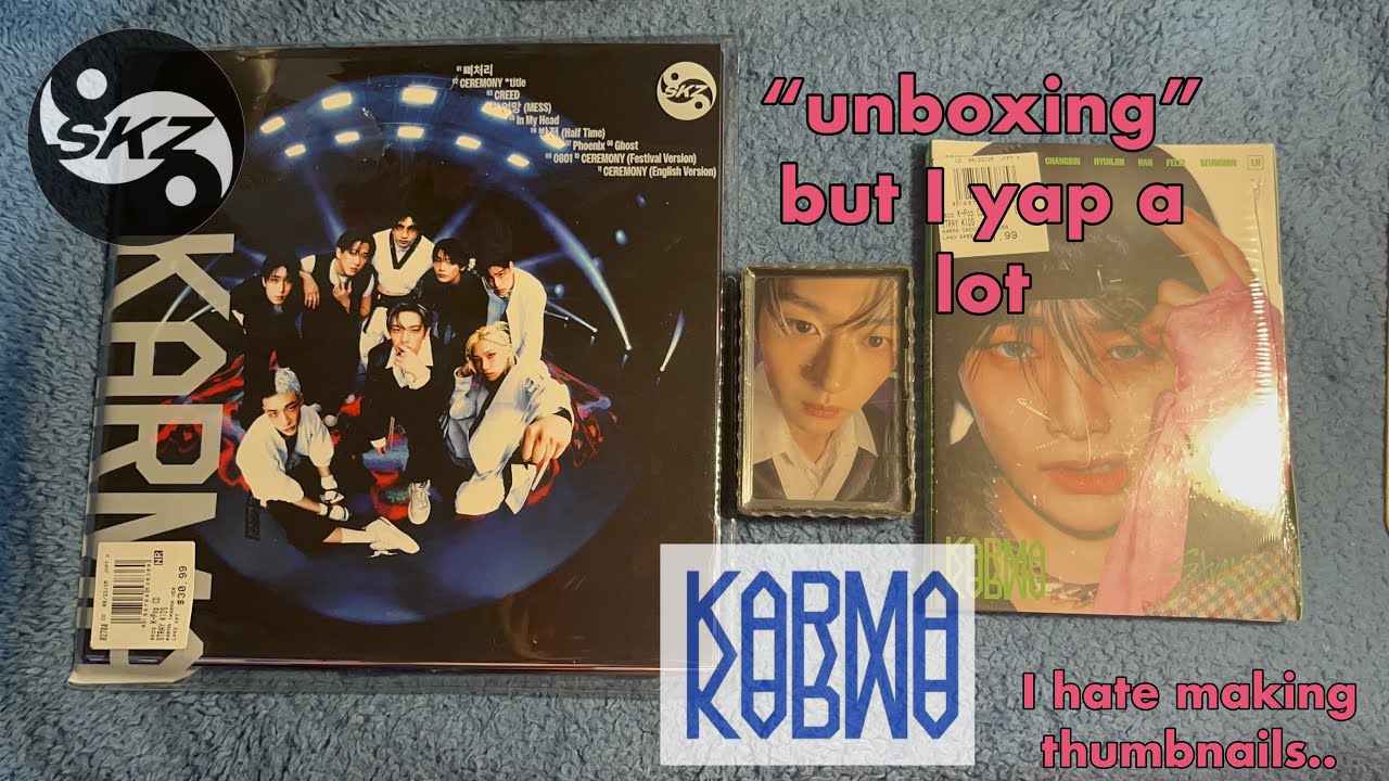 Stray Kids - Karma Album Unboxing 