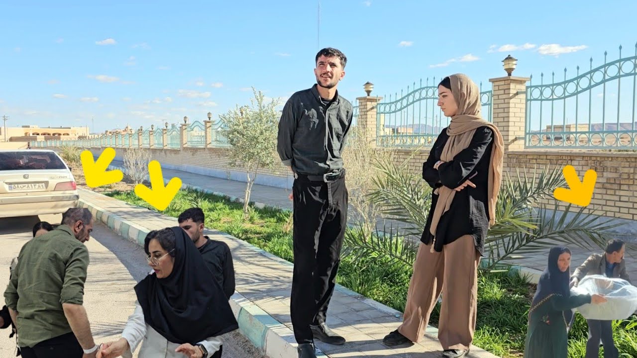 Покупка свадебных принадлежностей и авария посреди дороги, в результате которой Насир попал в больни