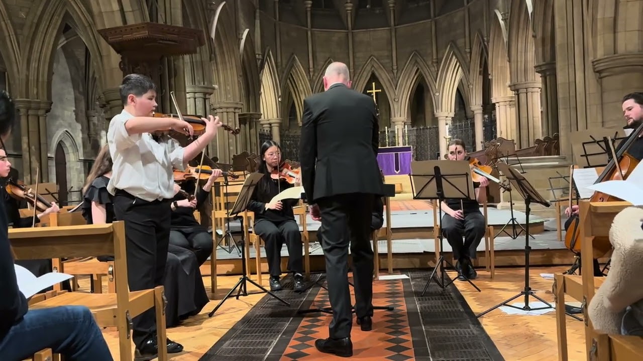 Wieniawski: Variations on an Original Theme in A major, Op. 15- Joel Hammar (11 yrs)