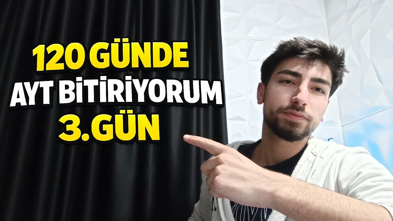 120 GÜNÜN SONUNDA MUTLU OLMAK DİLEĞİYLE YKS 2026
