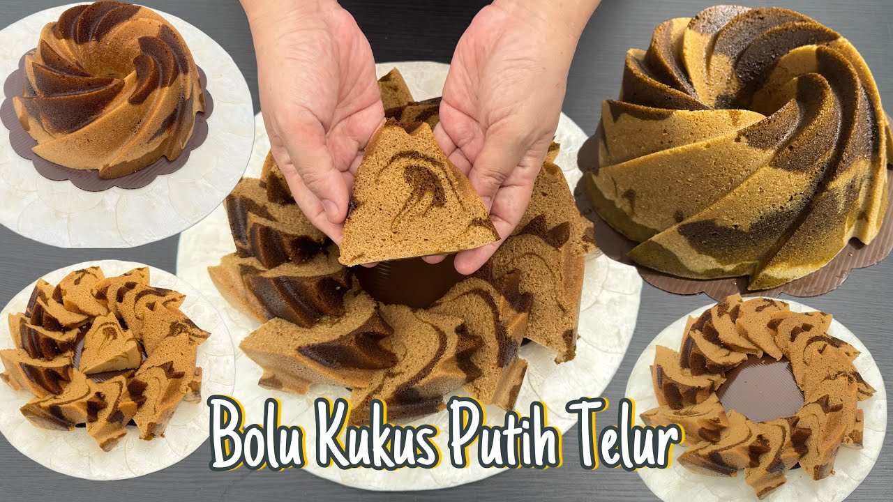 Modal putih telur saja bisa jadi bolu yang cantik dan enak, wangi banget