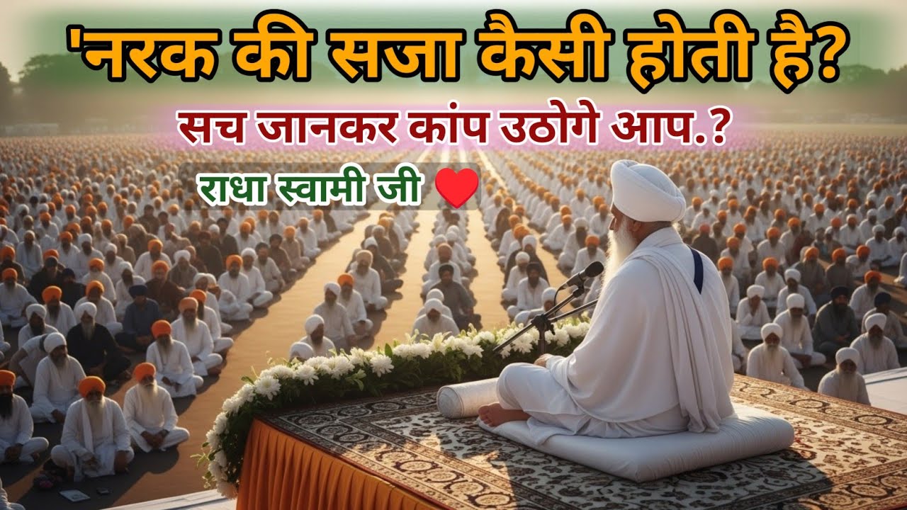 नरक की सजा कैसी होती है? सच जानकर कांप उठेगे आप? | Radha Soami Ji Satsang |.