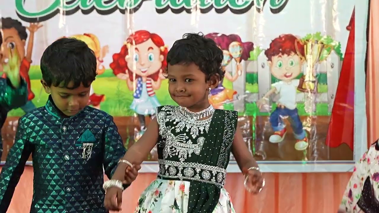 Annual Day 2024 - 25, Moms Place Preschool, Pallikaranai, Krishna Dance