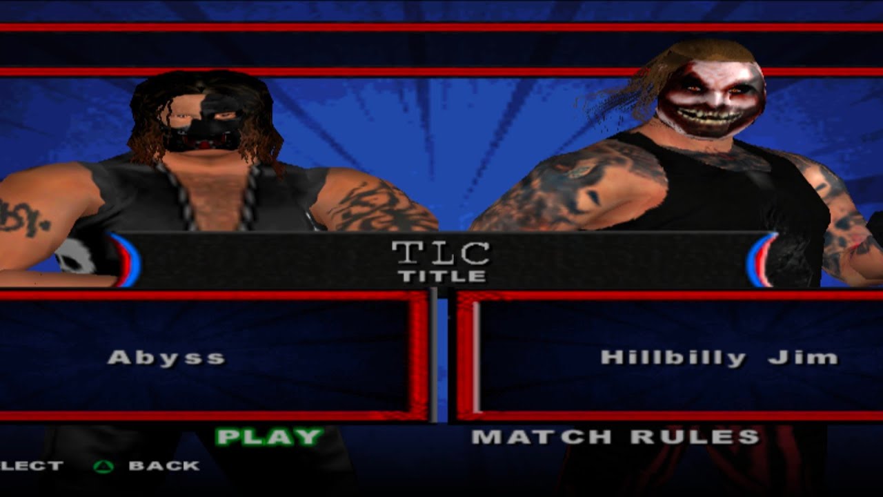 Abyss vs Fiend TLC Ladder Match || #ps2 #wwe #smackdown #wrestling #smp #viral #shorts