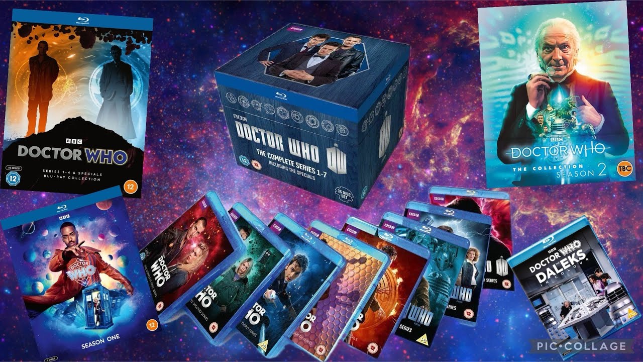 My Doctor Who Blu Ray collection