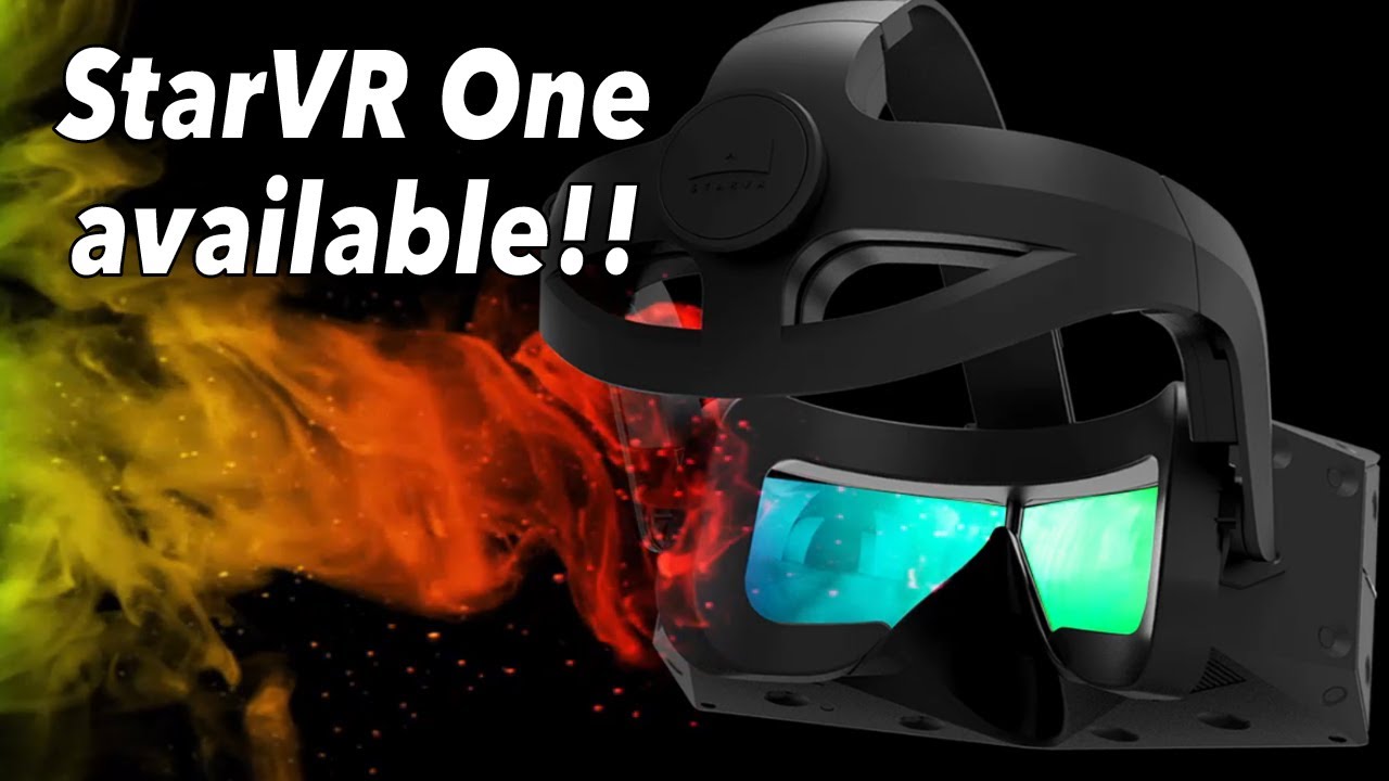 BREAKING NEWS!!! StarVR One is available now!!! Best high-end-VR headset!!!