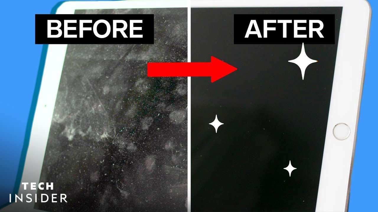 How To Clean An iPad Screen